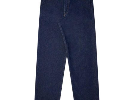 Loose jeans -  Blue Rinsed on Sale