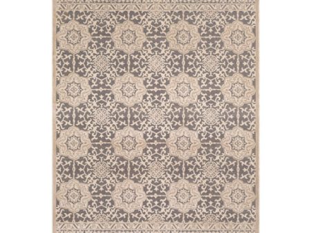 Aesop Asp-2319 Chenille-polyester Light Gray Rug in Various Sizes For Sale