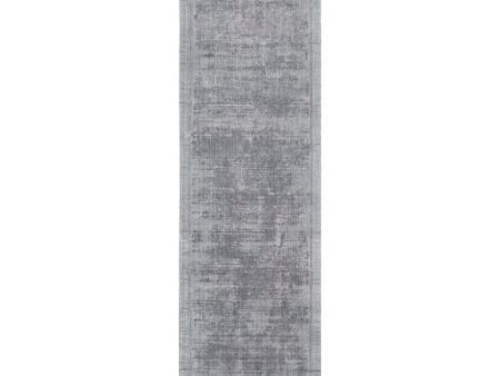 Silk Route Viscose Light Gray Rug in Various Sizes Supply