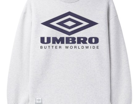 UMBRO Diamond Logo Crewneck - Ash Discount