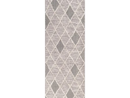 Azilal Azi-2304 Medium Gray Rug in Various Sizes For Sale