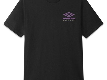 UMBRO Lines Tee - Black Cheap