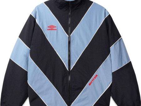 UMBRO Diamond Tracksuit Jacket - Black Slate Fashion