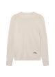 Brad Roundneck Knit - Ivory For Sale