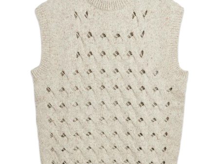 Toby Vest - Ecru on Sale