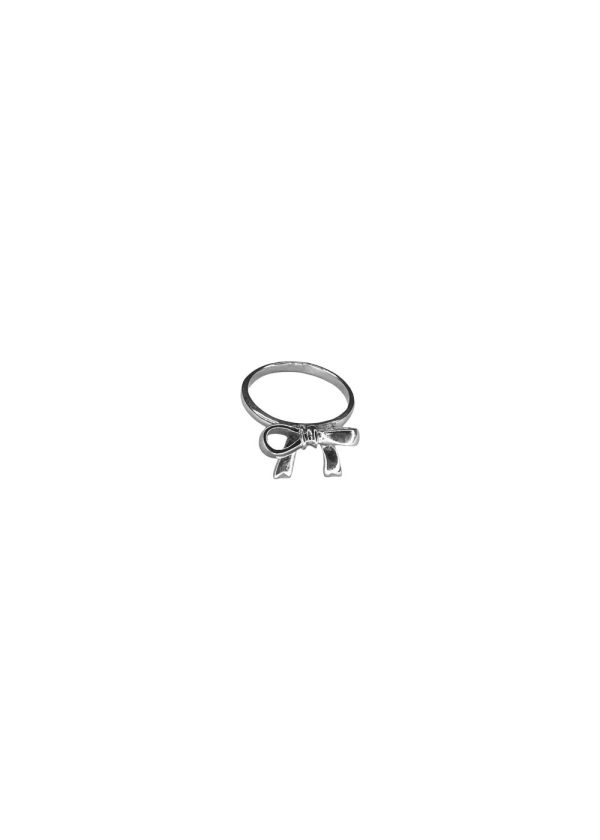 Bow Ring - Fs, Silverplated Online