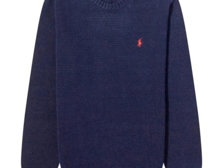 Crewneck knitwear - Blue Online