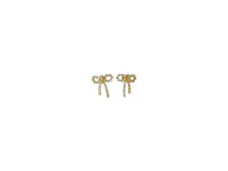 Arco Small Crystal Studs - Clear Fg Online Sale