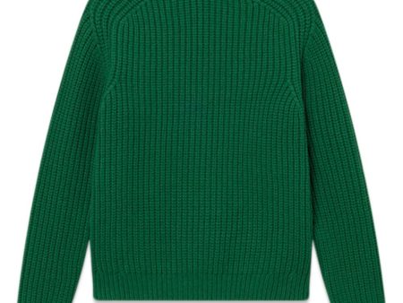 TRIP CHUNKY RIB KNIT - Green Discount