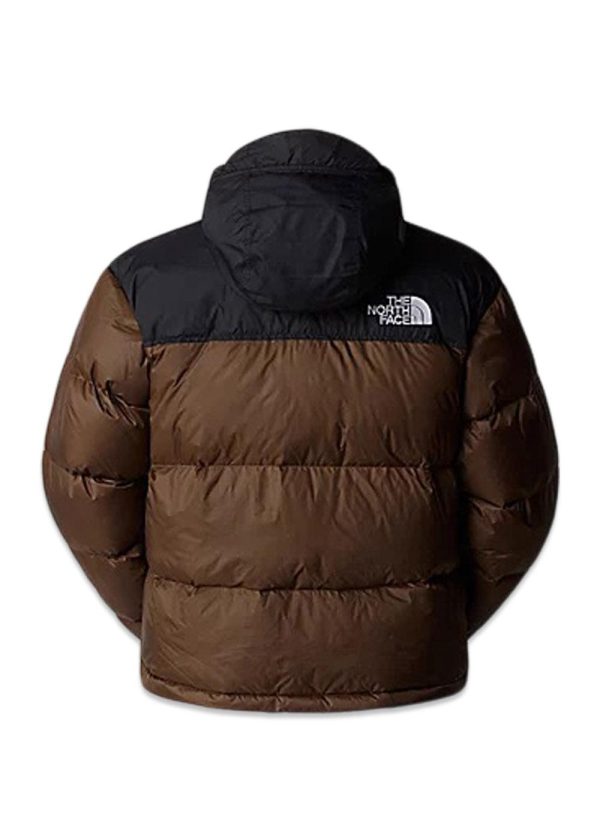 96 Retro Nuptse Jacket - Smokey Brown   Black Online Sale