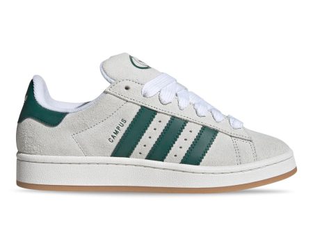 CAMPUS 00s - Crystal White   Core White   Collegiate Green on Sale