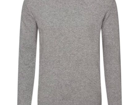 Valter Roundneck - Grey Melange Sale