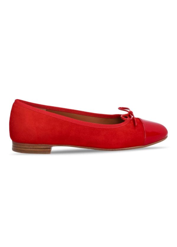 A6021 - Red Patent Suede 259 Cheap