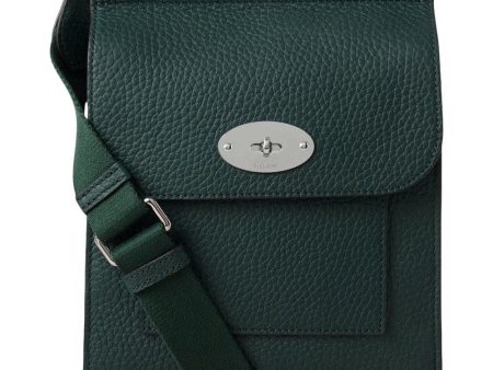 Small Antony N Heavy Grain - Mulberry Green Cheap