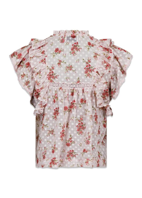 Jayla Dreamy Rose Top - Rose Online Sale