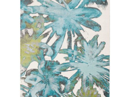 Aberdine Aqua Rug in Various Sizes on Sale