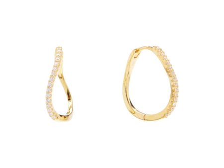 Amelia Petit Hoops - Clear Fg For Discount