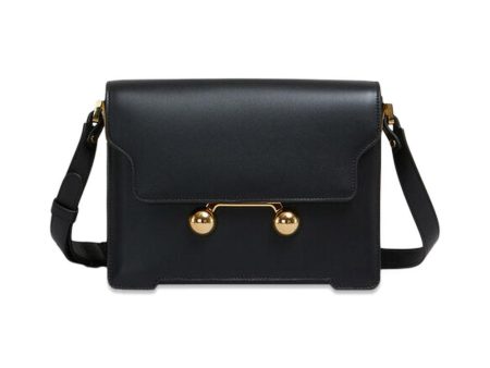 Trunkaroo Medium Shoulder Bag - Black For Discount