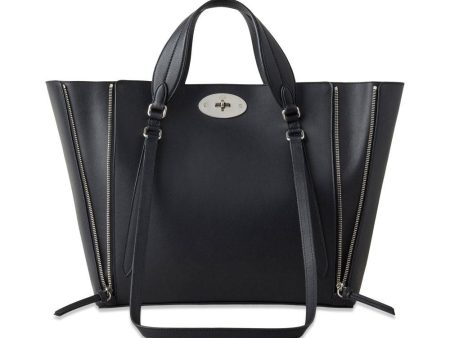 Bayswater Zip Tote Micro Classic Grain - Black Online Hot Sale