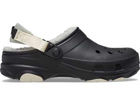 All Terrain Lined Clog - Black Discount