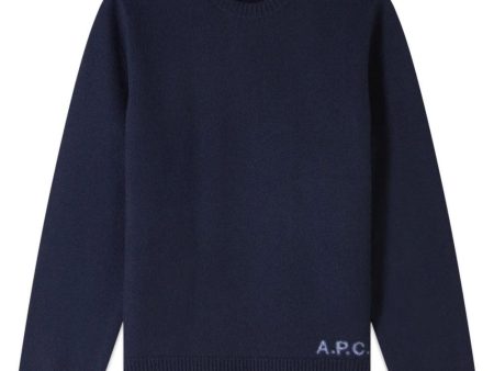 Edward Pullover - Dark Navy on Sale