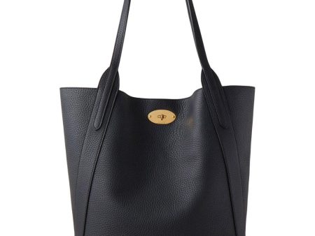 N S Bayswater Tote Heavy Grain - Black Discount