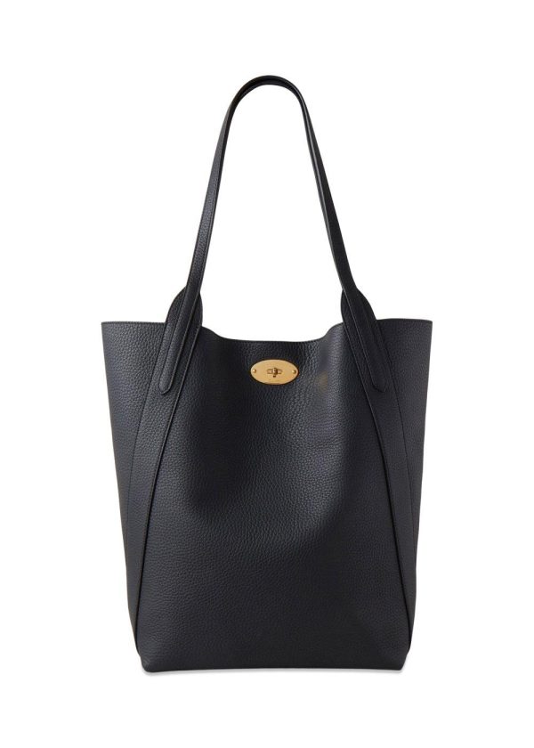 N S Bayswater Tote Heavy Grain - Black Discount