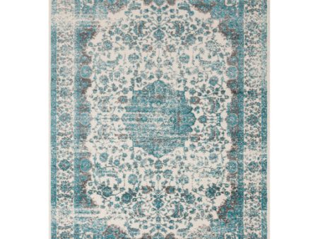 Aberdine Abe-8005 Aqua Rug in Various Sizes Fashion