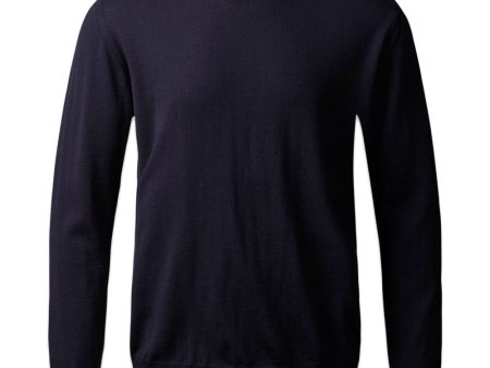 Turin O-Neck - Navy For Discount